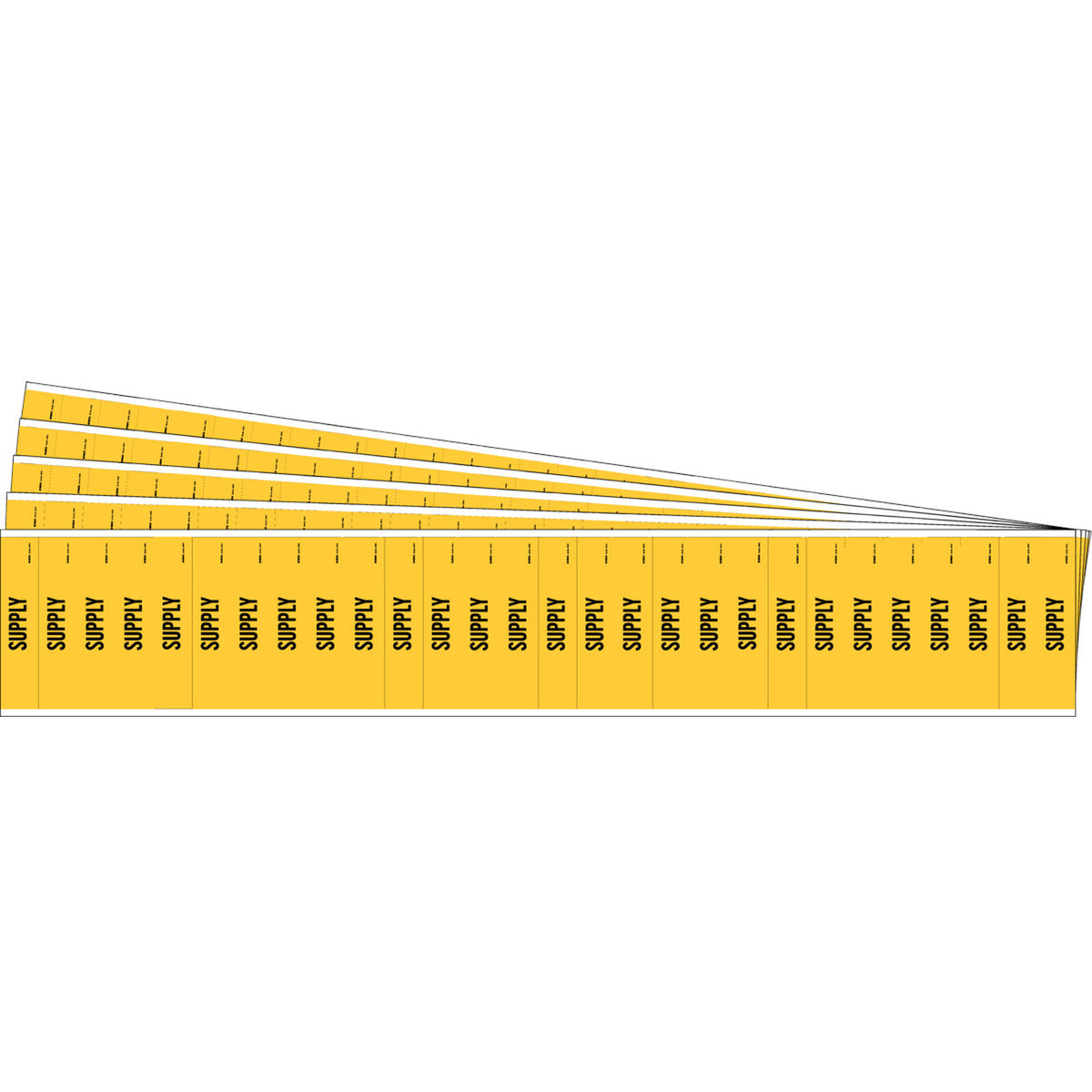 ""Supply"" Semi-Conductor & Chemical Pipe Markers - SAF786