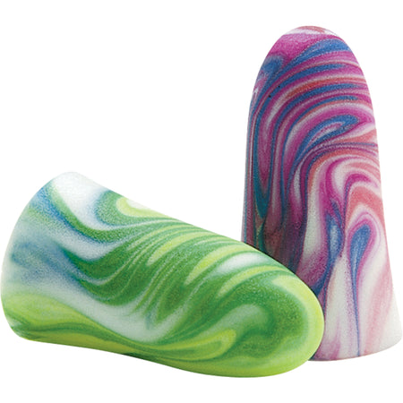 SparkPlugs® Multi-Coloured Foam Earplugs - SAG838