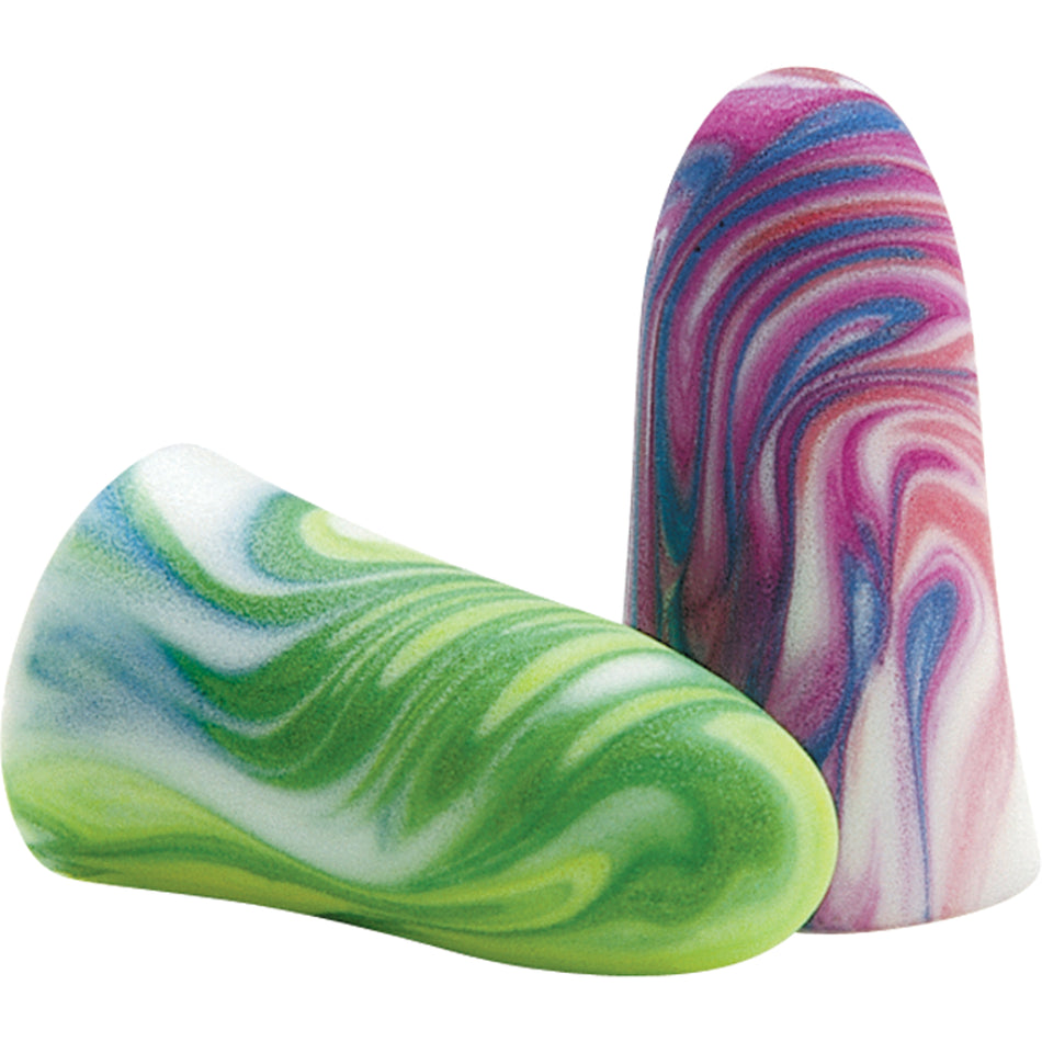 SparkPlugs® Multi-Coloured Foam Earplugs - SAG838