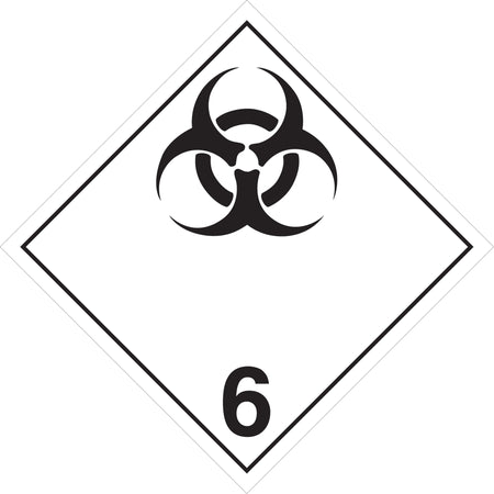 Infectious Substances Placard - SAG840