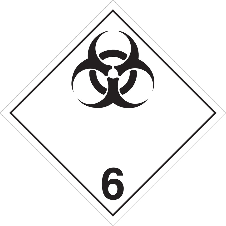 Infectious Substances Placard - SAG840