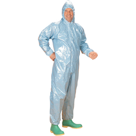 0.5 Mil CRFR Hooded Coveralls - SAH876