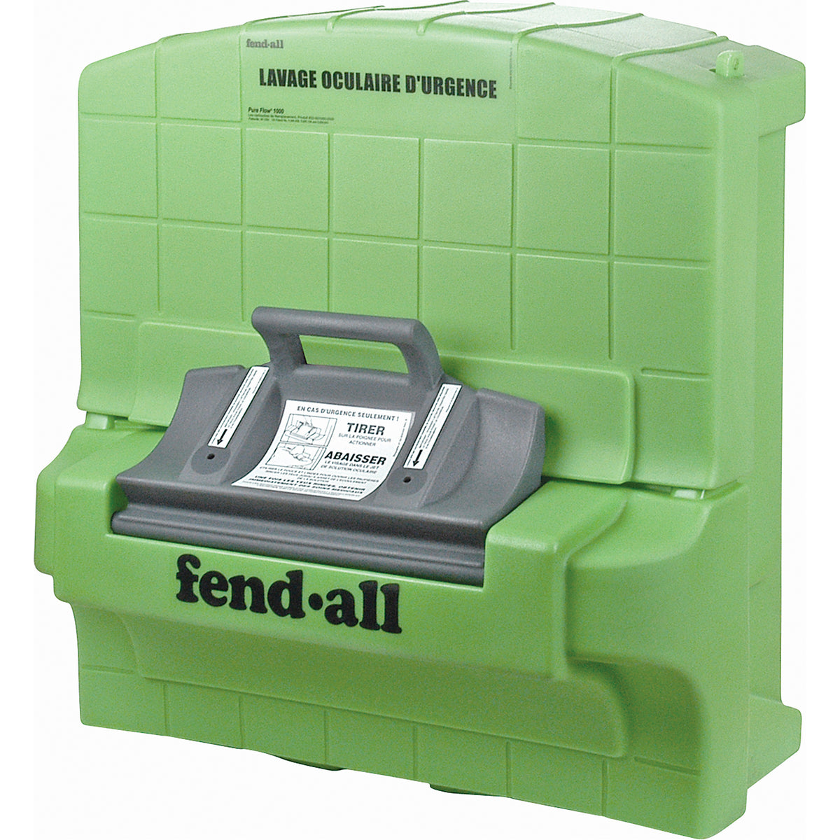 French Instructions for Fendall Pure Flow 1000® Eyewash Station - SAJ678