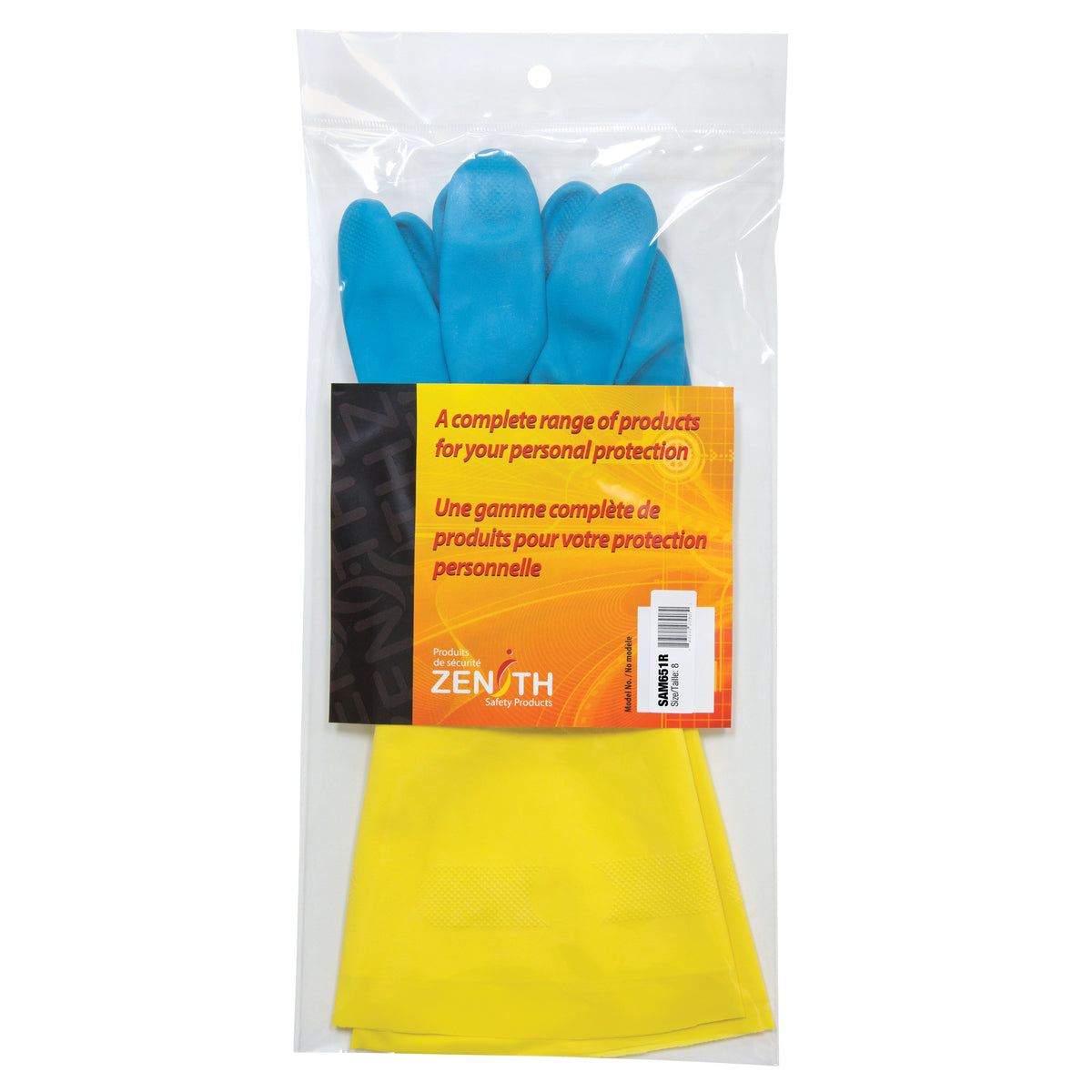 Dipped Chemical-Resistant Gloves - SAM651R