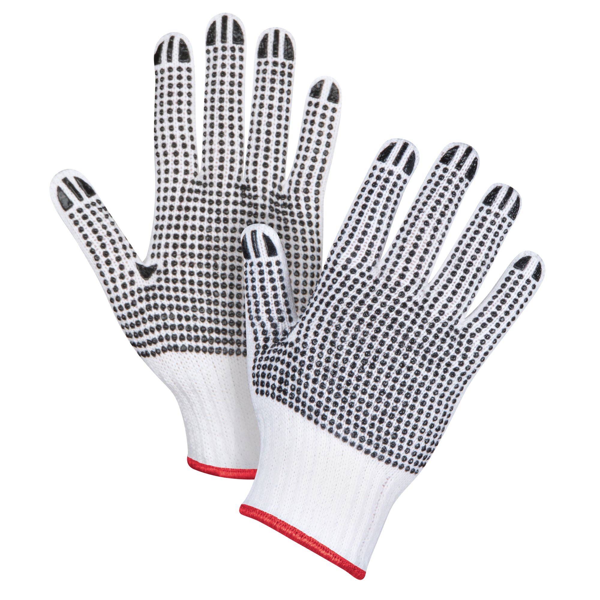 Double-Sided Dotted String Knit Gloves - SAN493