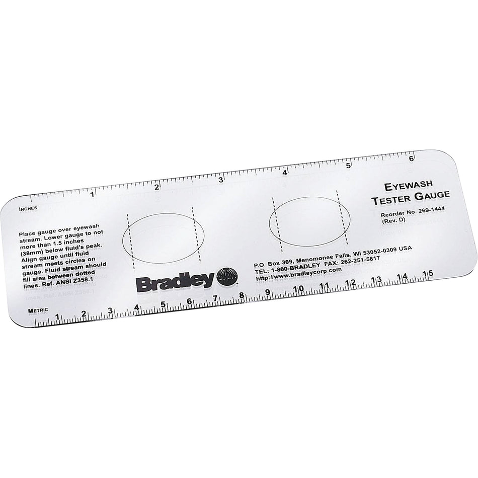 Eyewash Test Gauges - SAQ294