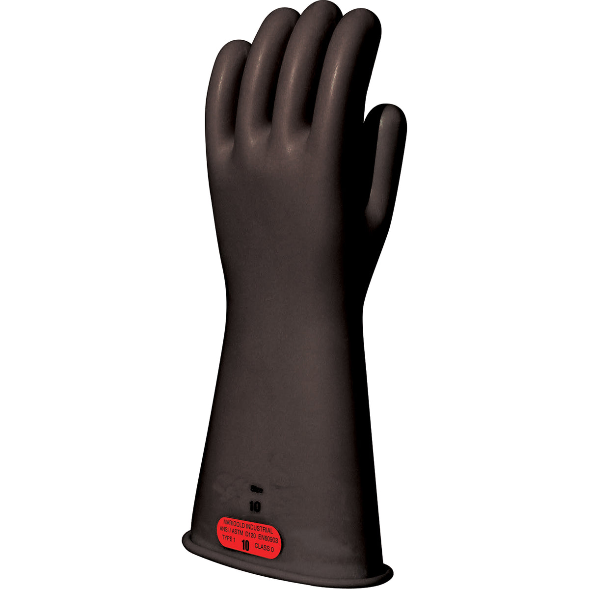 Black Natural Rubber Insulating Gloves - SAR282