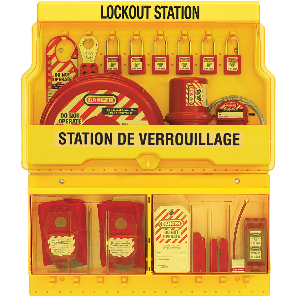 Deluxe Lockout Stations - SAS412
