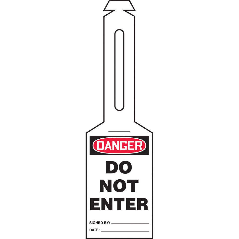 Loop 'N Strap™ Safety Tag - SAS435