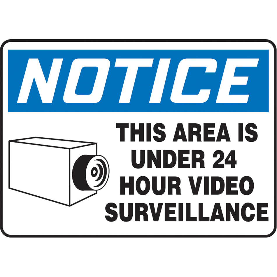 ""Area Under Surveillance"" Sign - SAS730