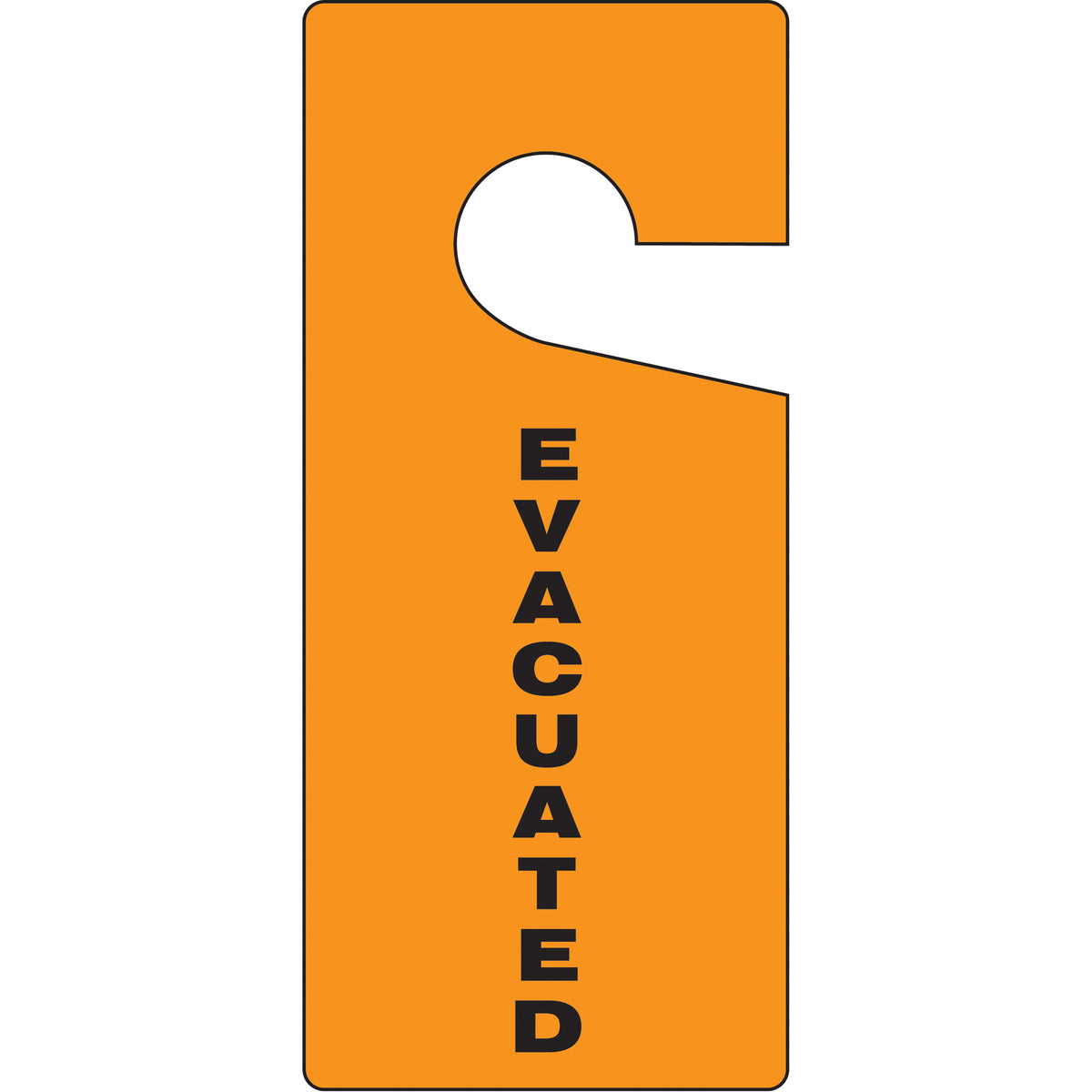 Door Knob Safety Tags - SAS771