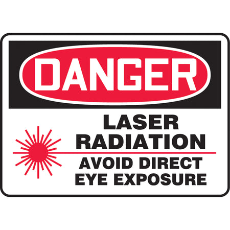 ""Laser Radiation"" Sign - SAS828