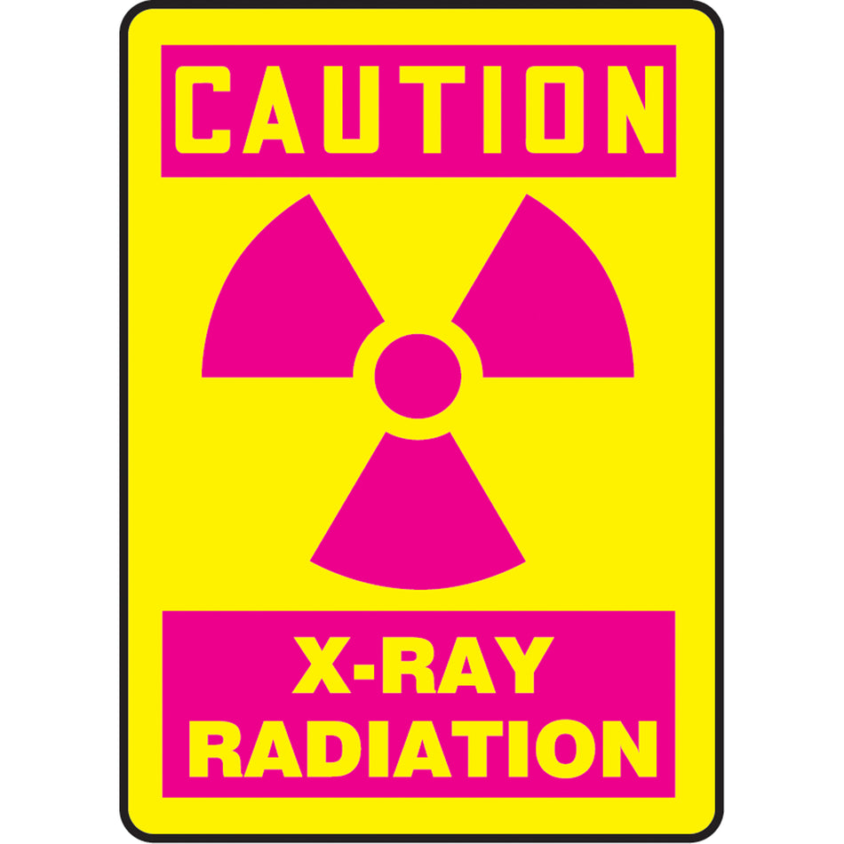 ""X-Ray Radiation"" Sign - SAS869