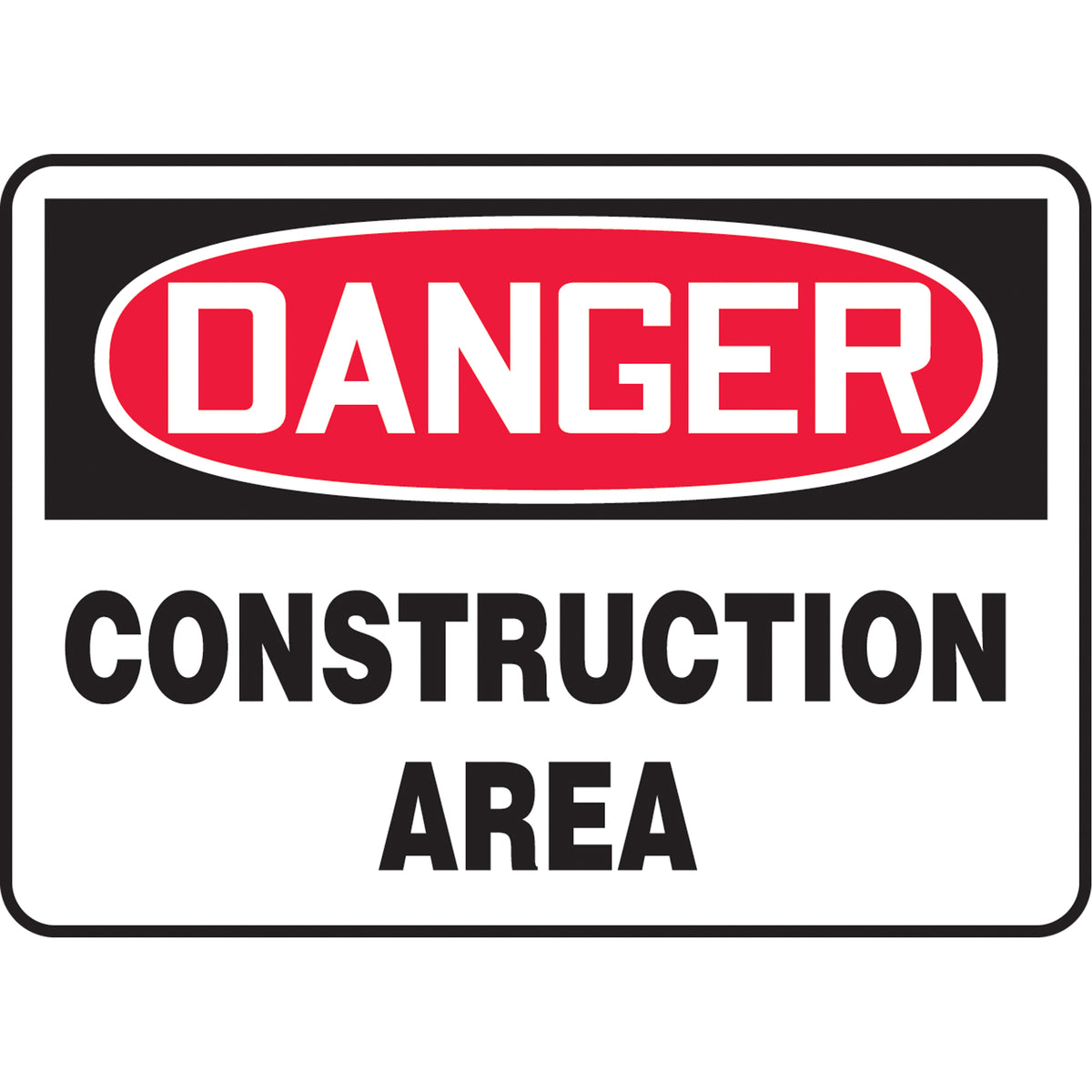 ""Construction Area"" Sign - SAT160