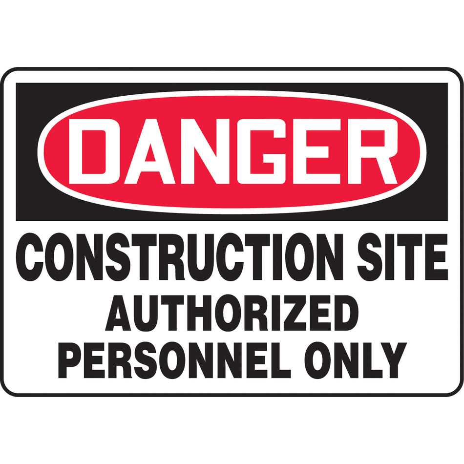 ""Construction Site"" Sign - SAT179