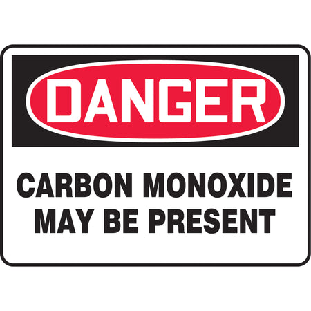 ""Carbon Monoxide"" Sign - SAT203