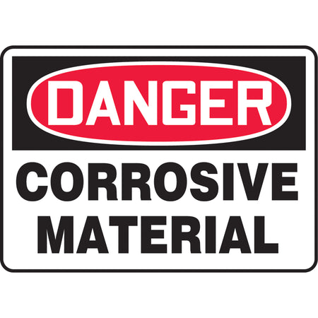""Corrosive Material"" Sign - SAT227