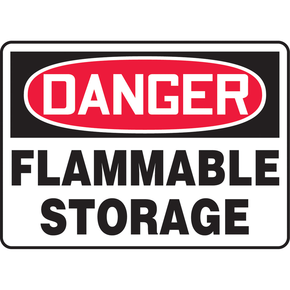 ""Flammable Storage"" Sign - SAT287