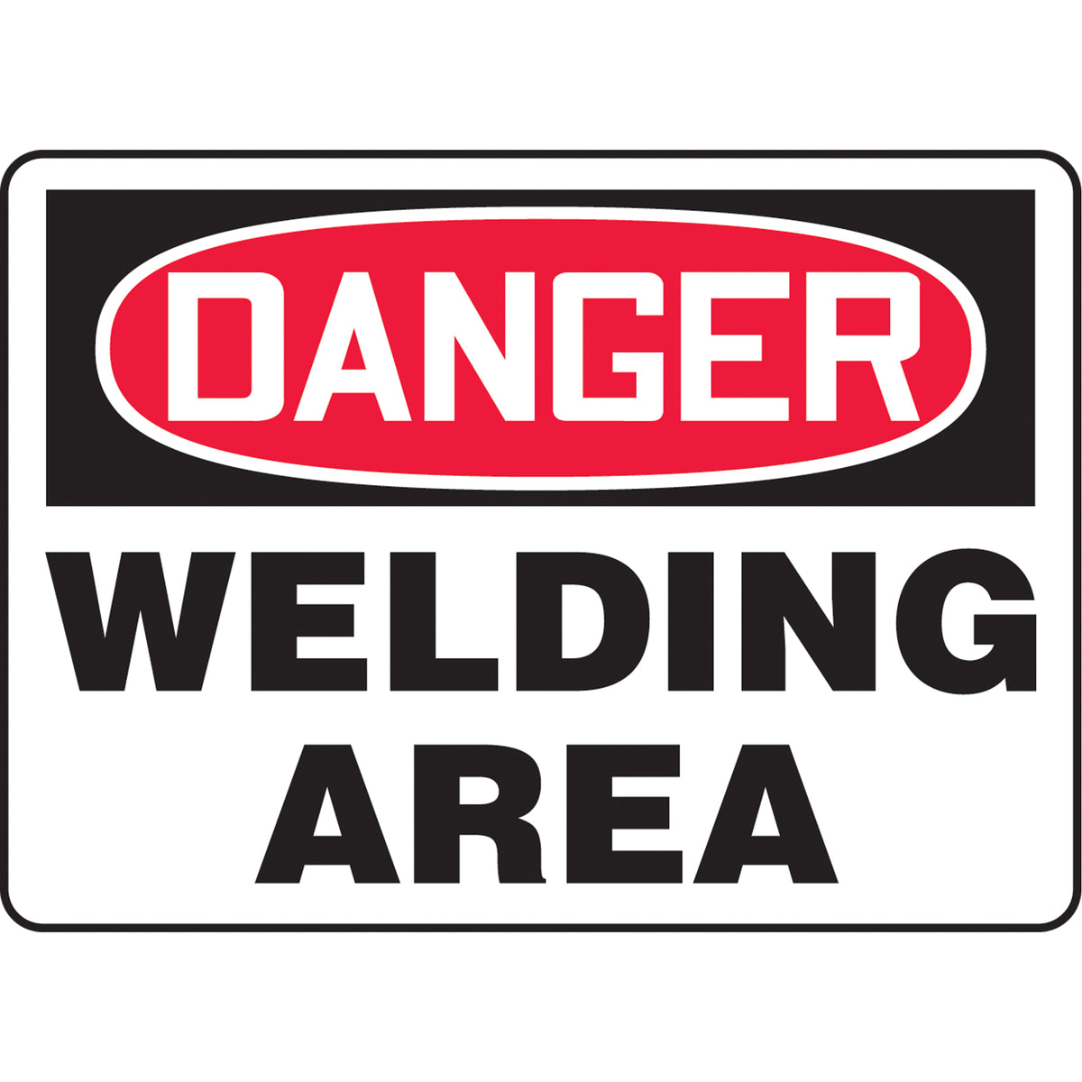 ""Welding Area"" Sign - SAT377