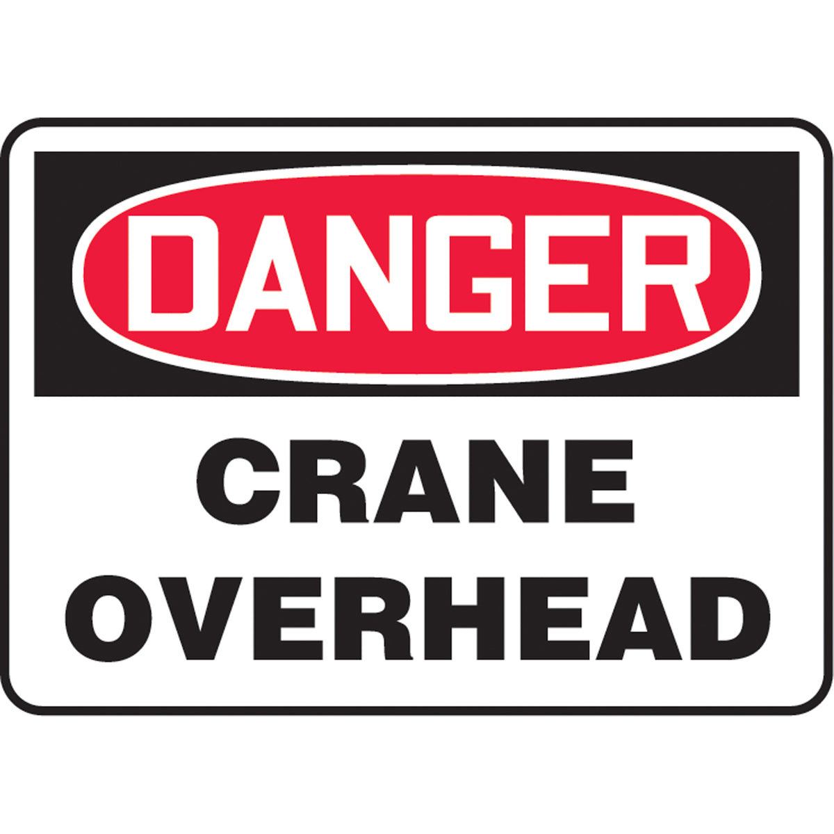 ""Crane Overhead"" Sign - SAT593
