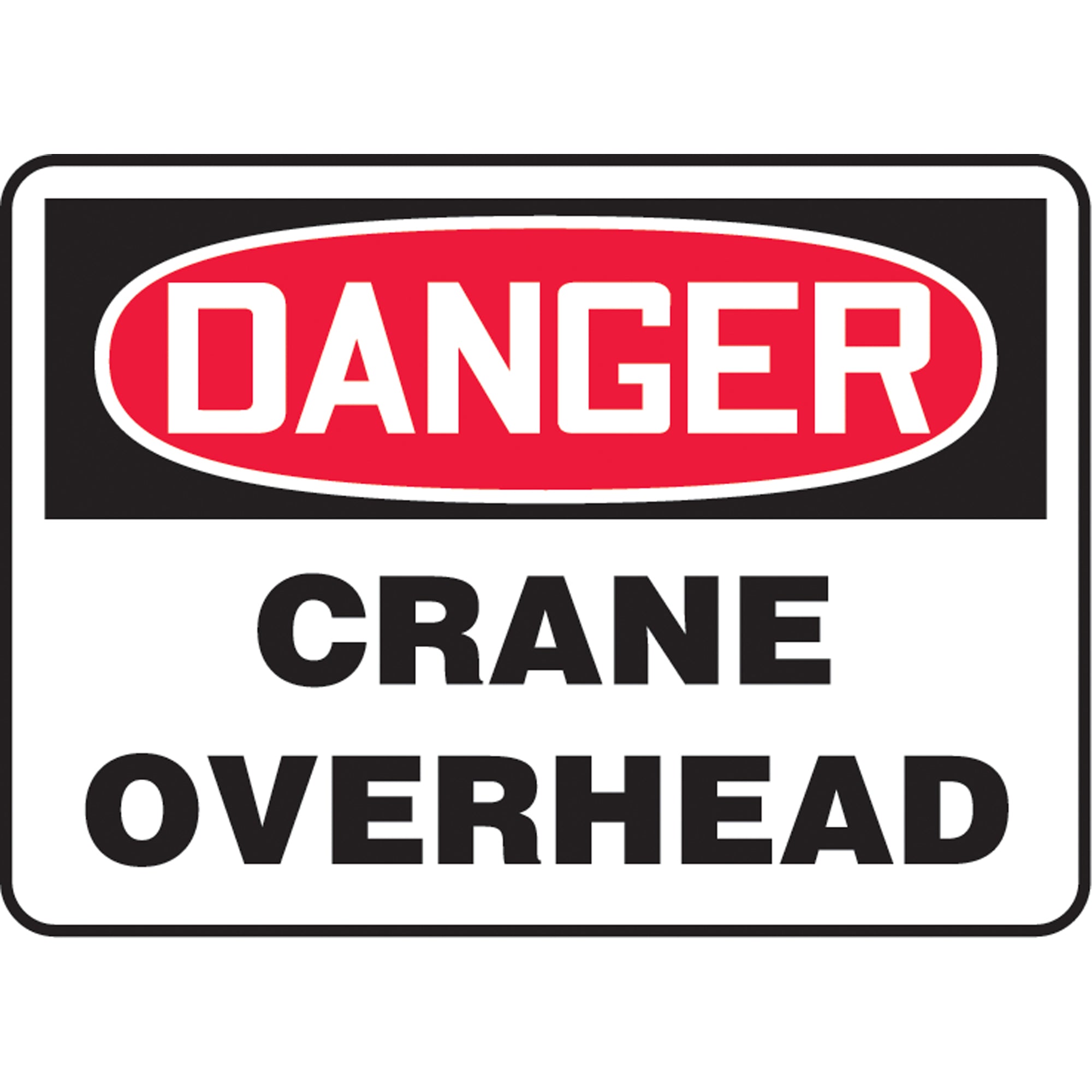 ""Crane Overhead"" Sign - SAT593