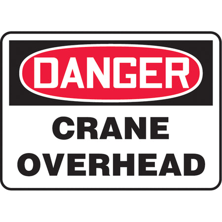 ""Crane Overhead"" Sign - SAT593