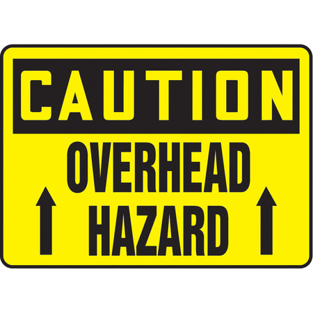 ""Overhead Hazard"" Sign - SAT772