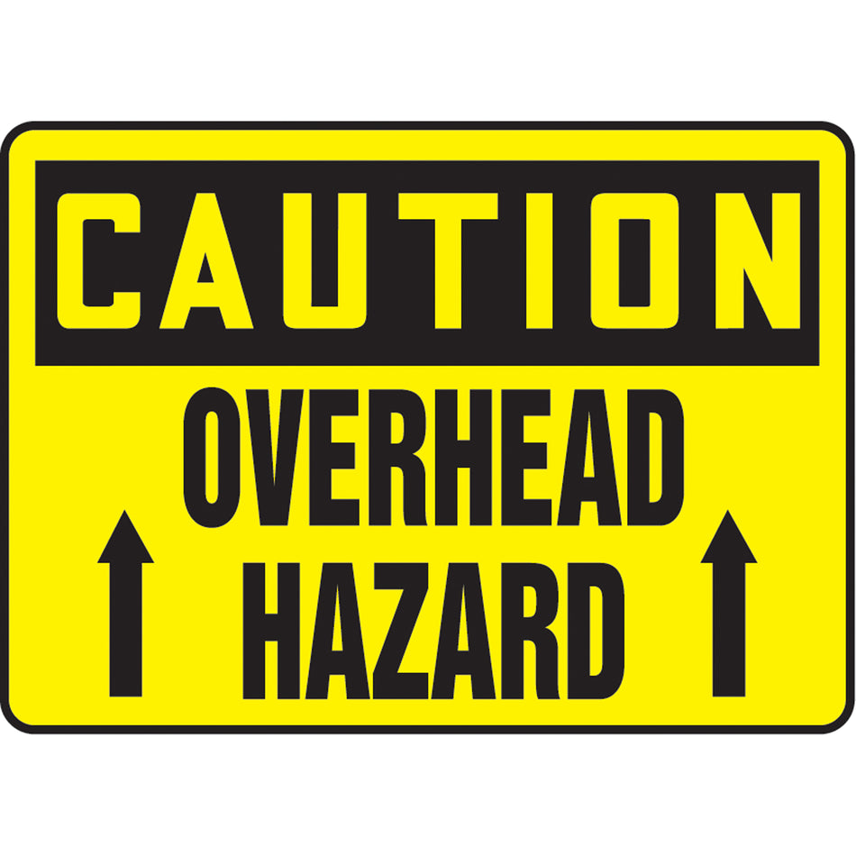 ""Overhead Hazard"" Sign - SAT772