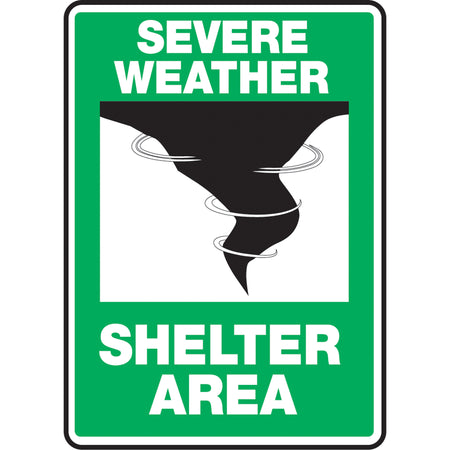 ""Shelter Area"" Sign - SAU115