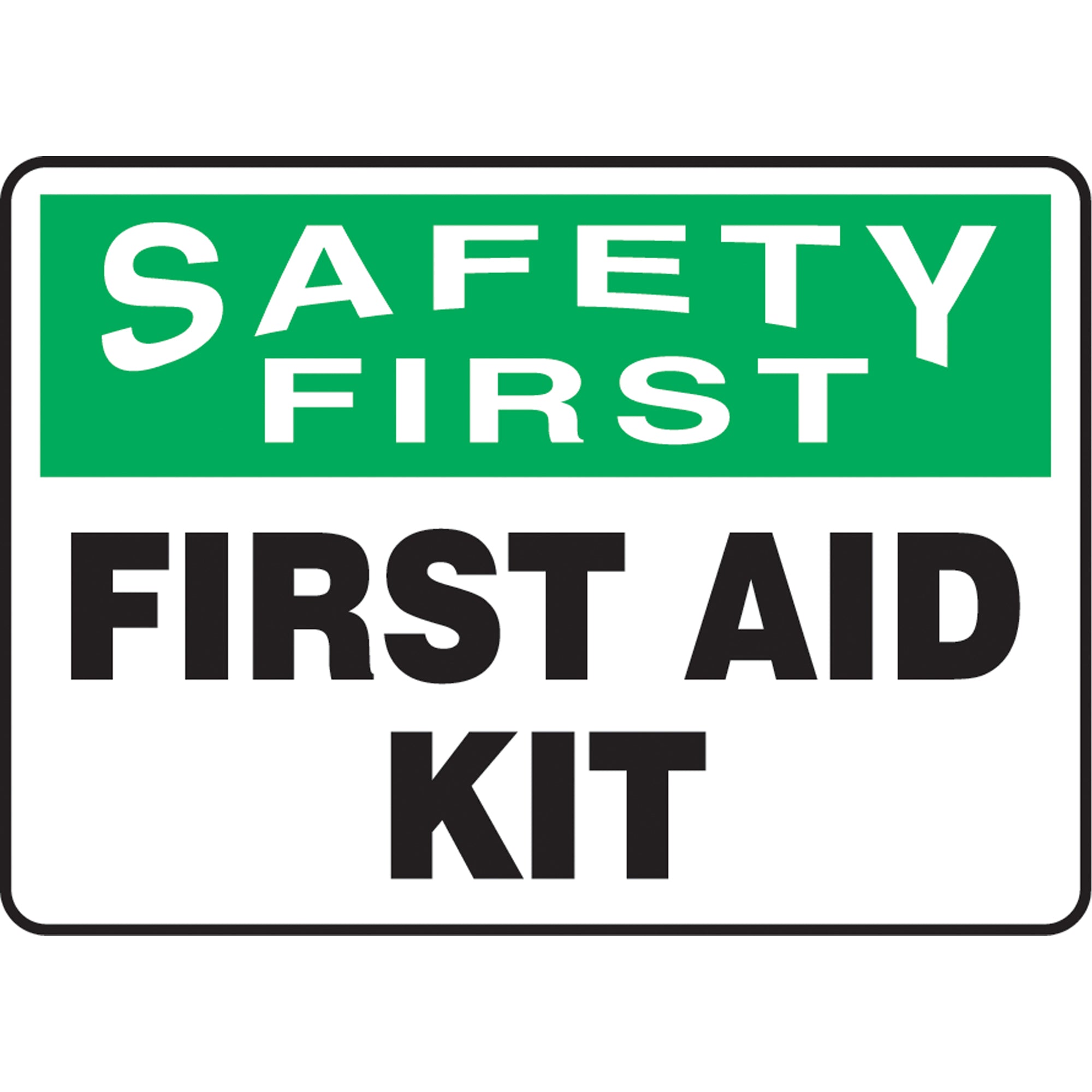 ""First Aid Kit"" Sign - SAU151