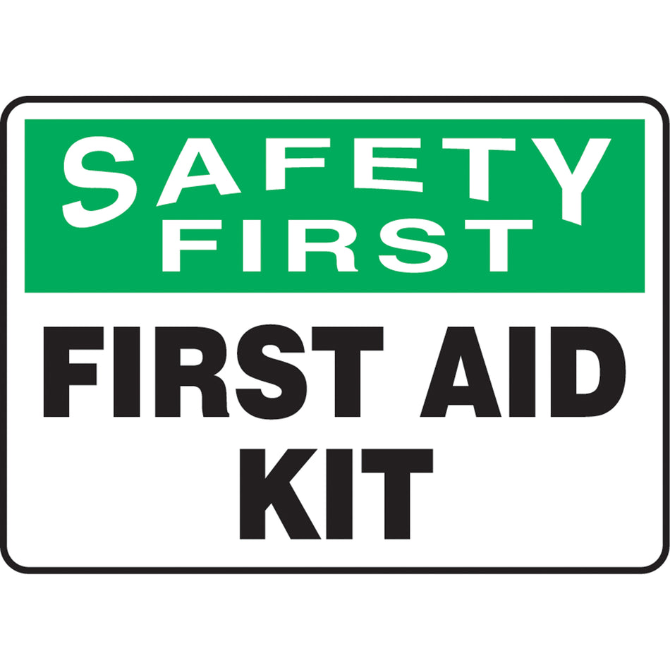 ""First Aid Kit"" Sign - SAU151