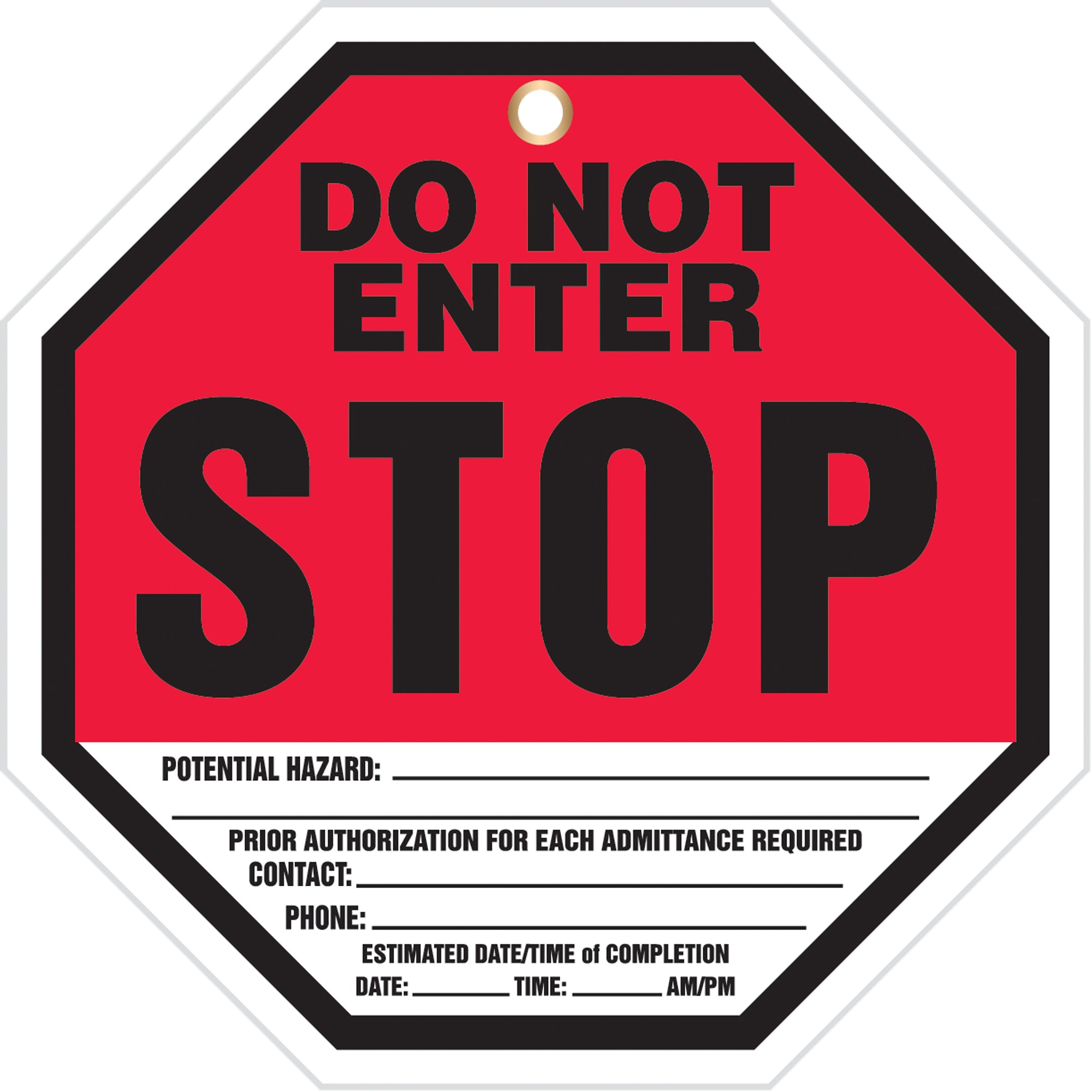 Octo-Tags™ Safety Tags - SAU884