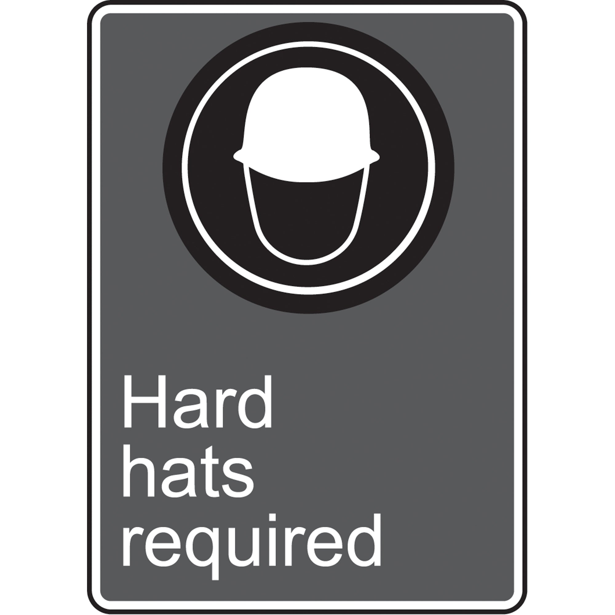 Hard Hats Required CSA Standard Safety Sign - SAU914
