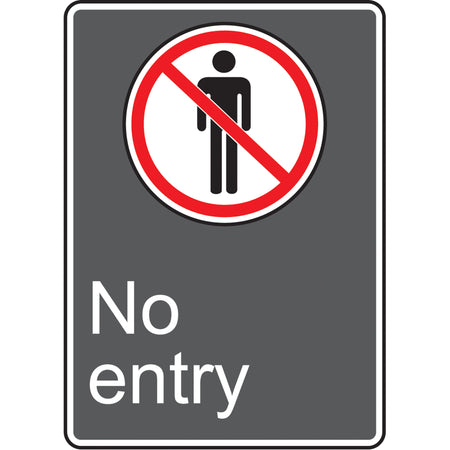 No Entry CSA Standard Safety Sign - SAI723