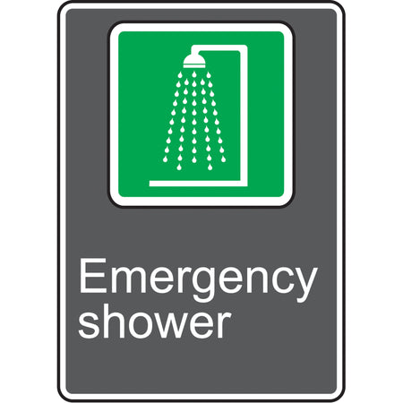 Emergency Shower CSA Standard Safety Sign - SAI721