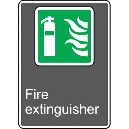 Fire Extinguisher CSA Standard Safety Sign - SAV195