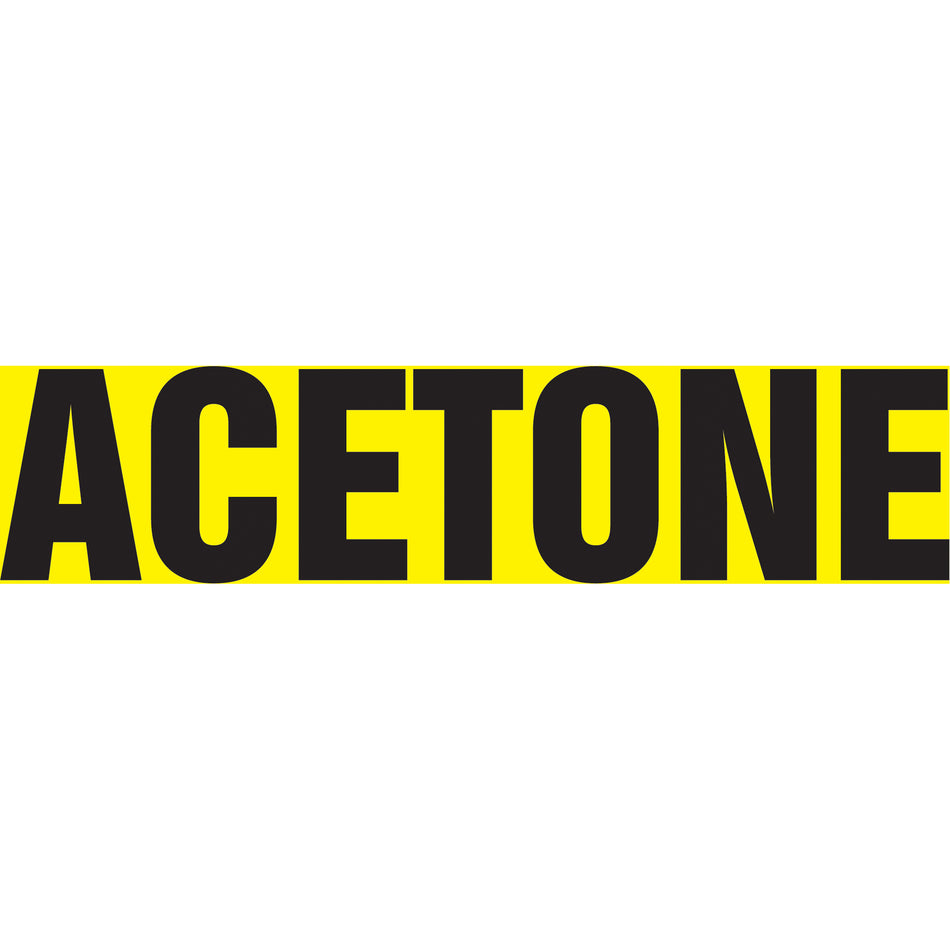 ""Acetone"" Pipe Marker - SAV229