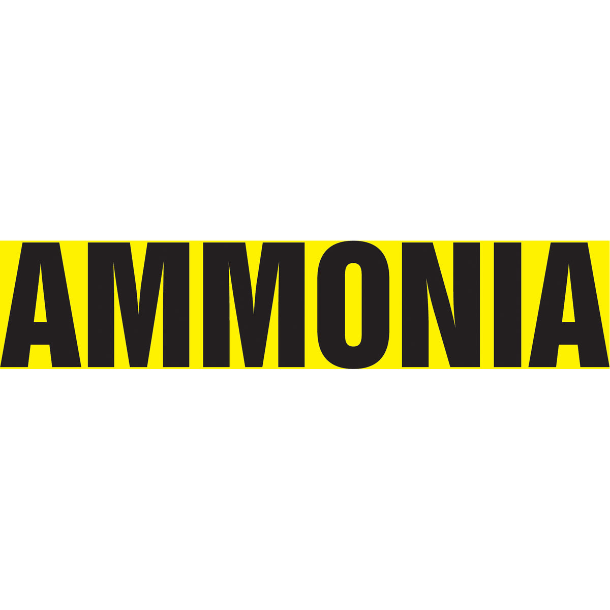 ""Ammonia"" Pipe Markers - SH477