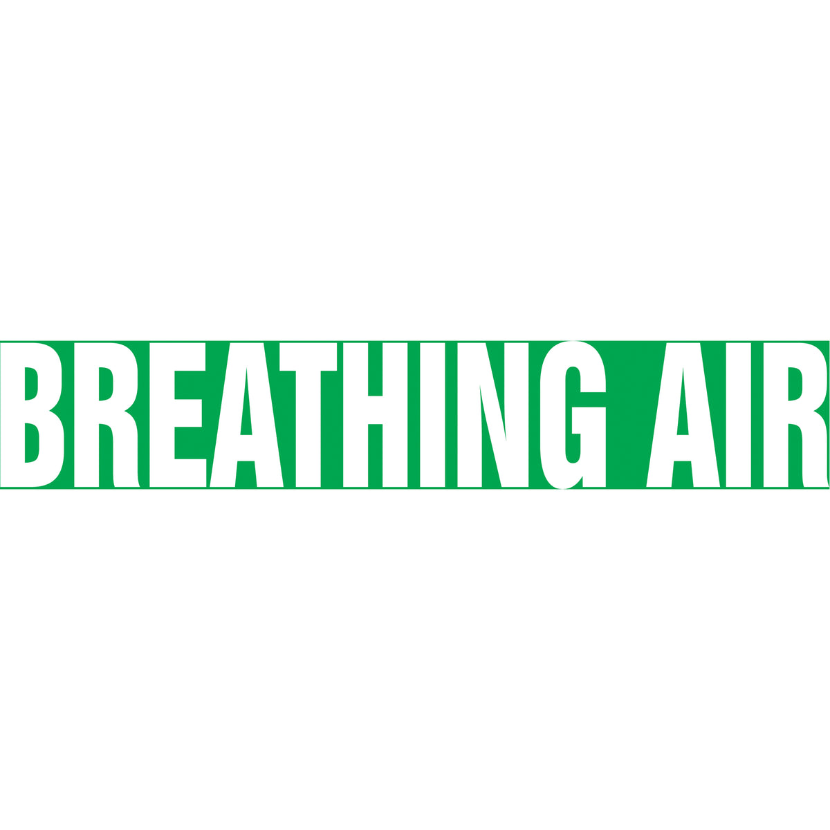 ""Breathing Air"" Pipe Marker - SAV275
