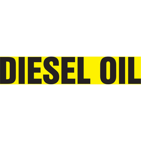 ""Diesel Oil"" Pipe Markers - SH729