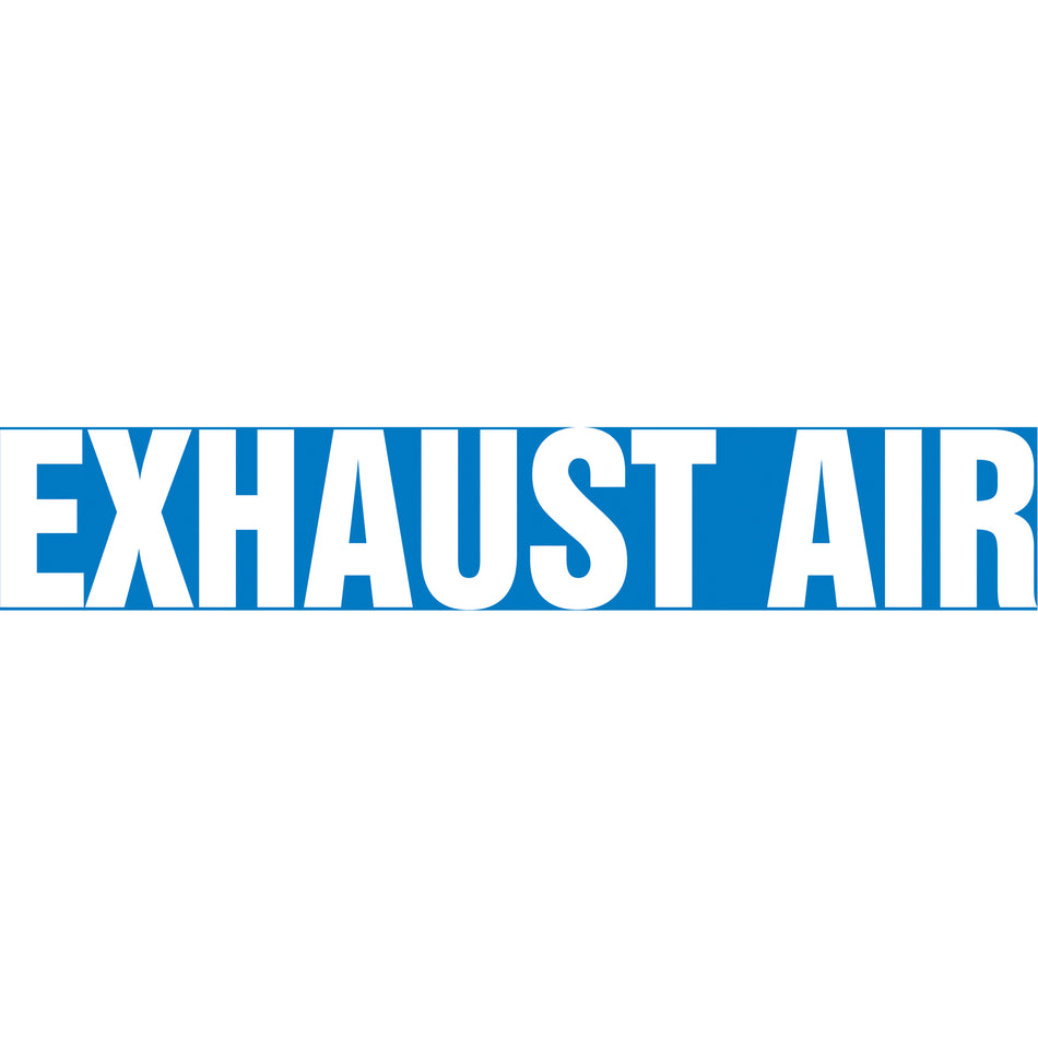 ""Exhaust Air"" Pipe Markers - SH817