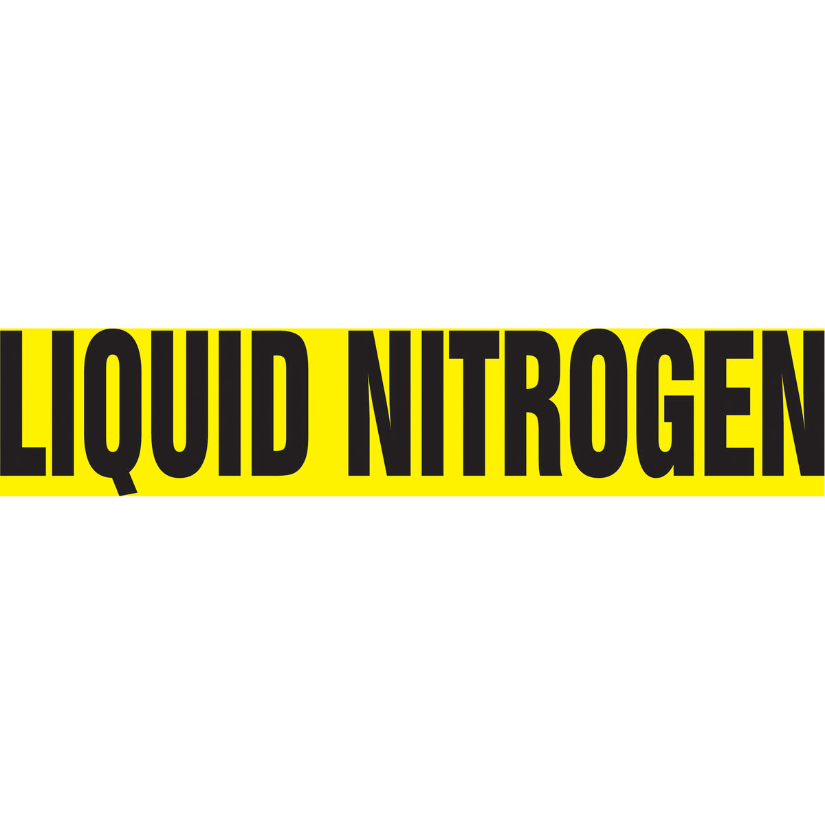 ""Liquid Nitrogen"" Pipe Marker - SAV439