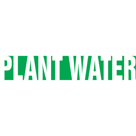 ""Plant Water"" Pipe Markers - SI238