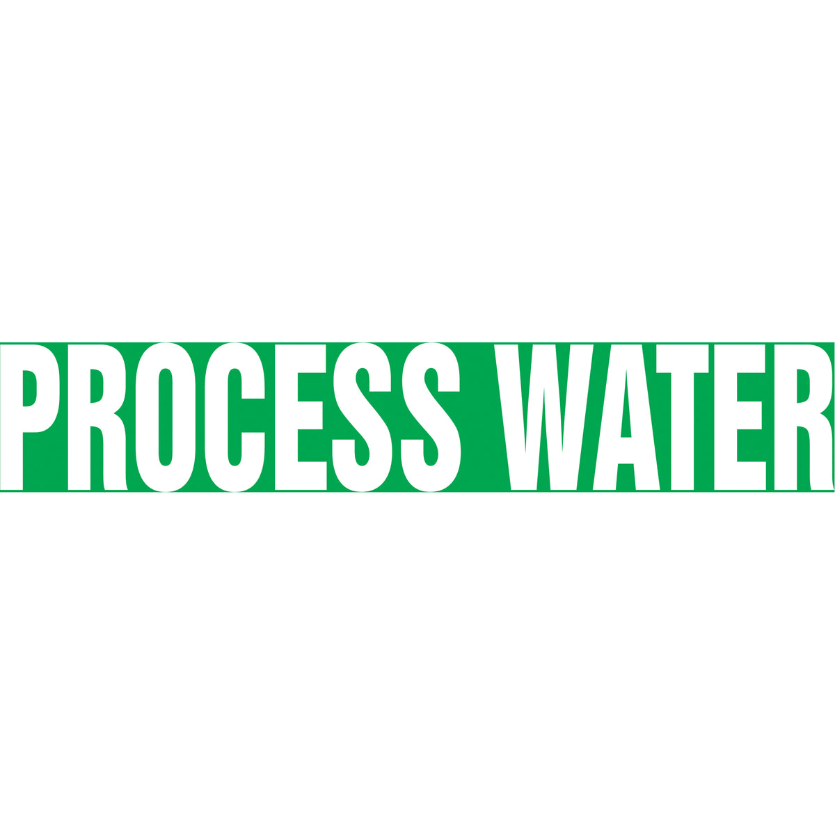 ""Process Water"" Pipe Markers - SI282