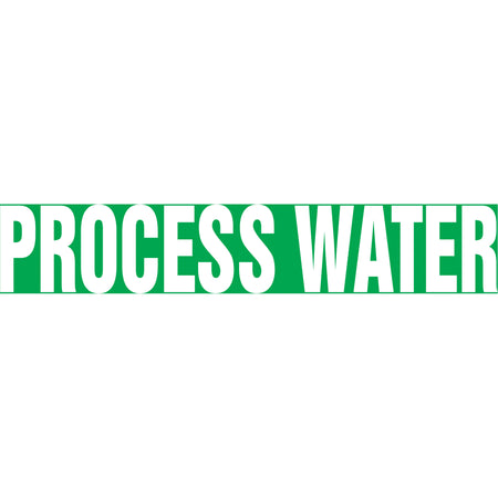 ""Process Water"" Pipe Markers - SI282