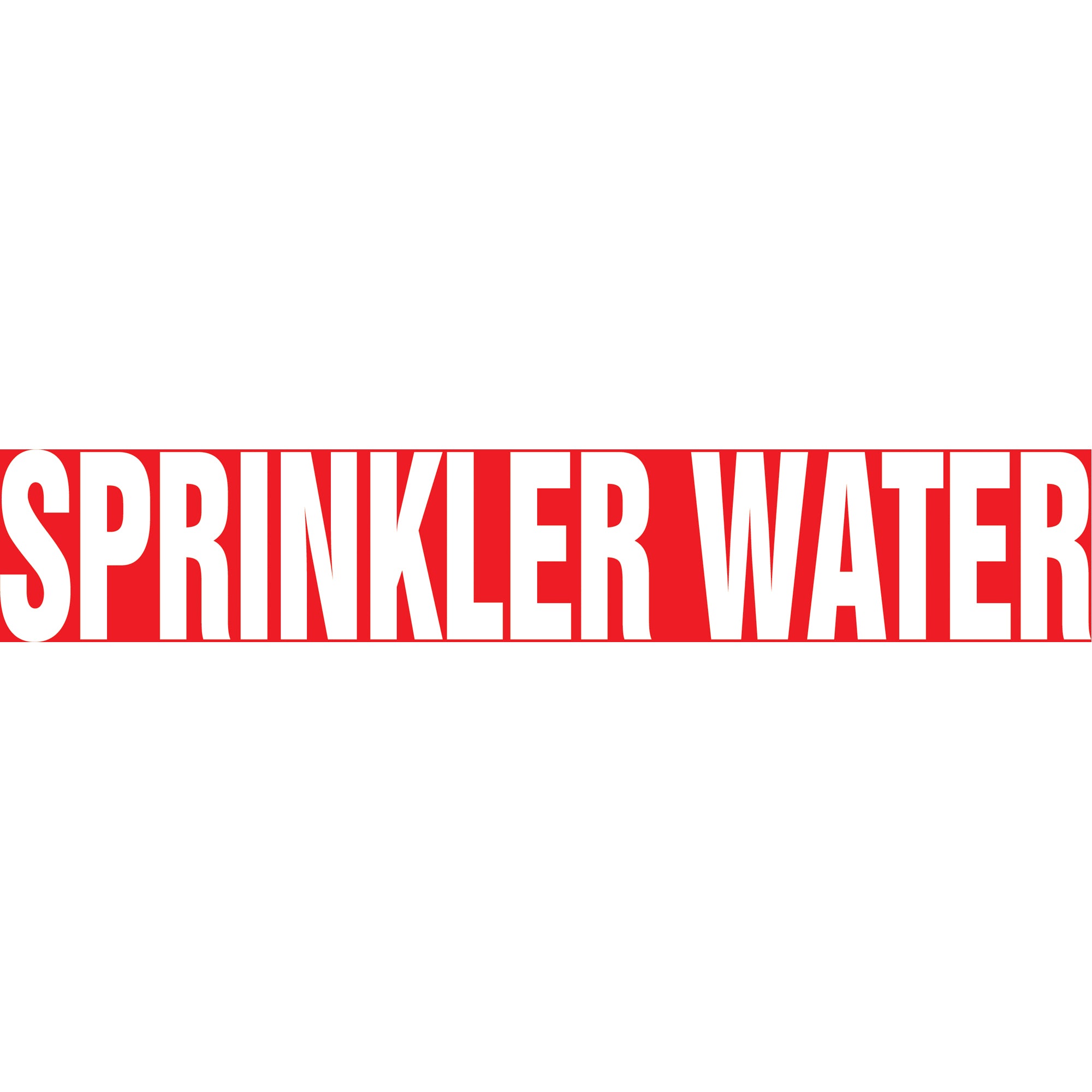 ""Sprinkler Water"" Pipe Markers - SI462