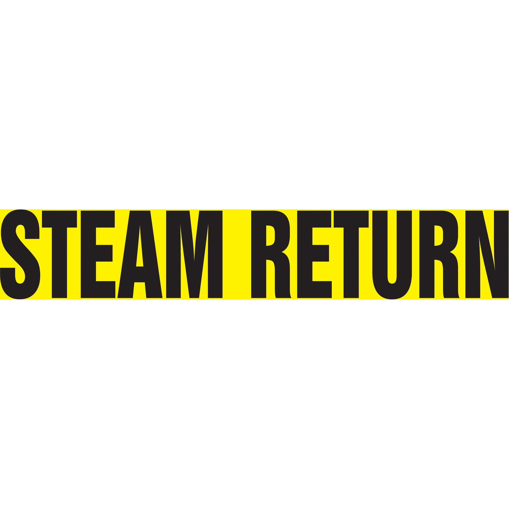 ""Steam Return"" Pipe Markers - SI470