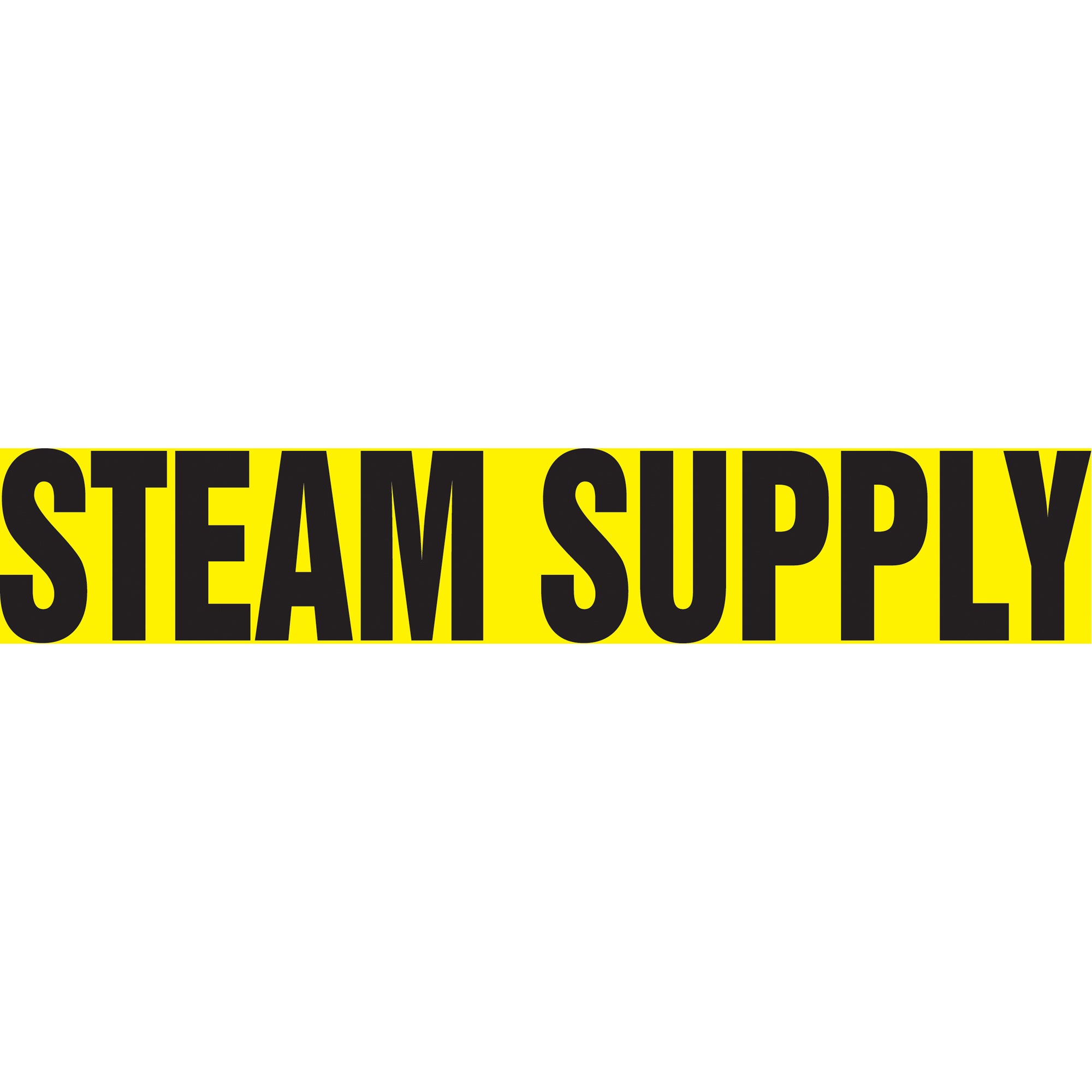 ""Steam Supply"" Pipe Markers - SI474