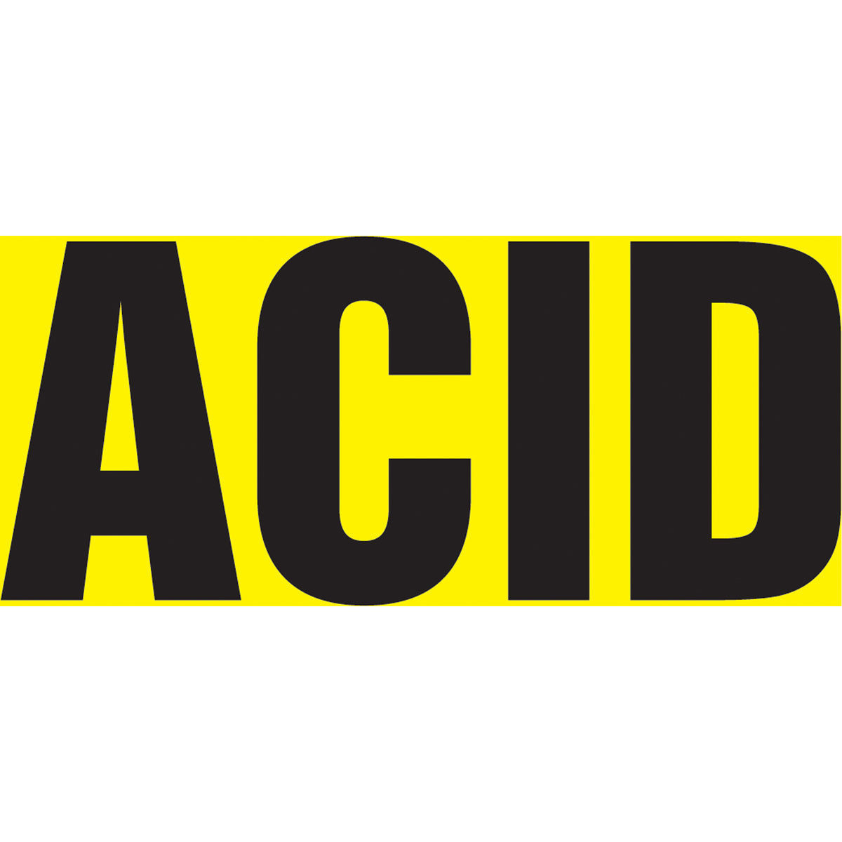 Snap Tite™ ""Acid"" Pipe Marker - SAV623