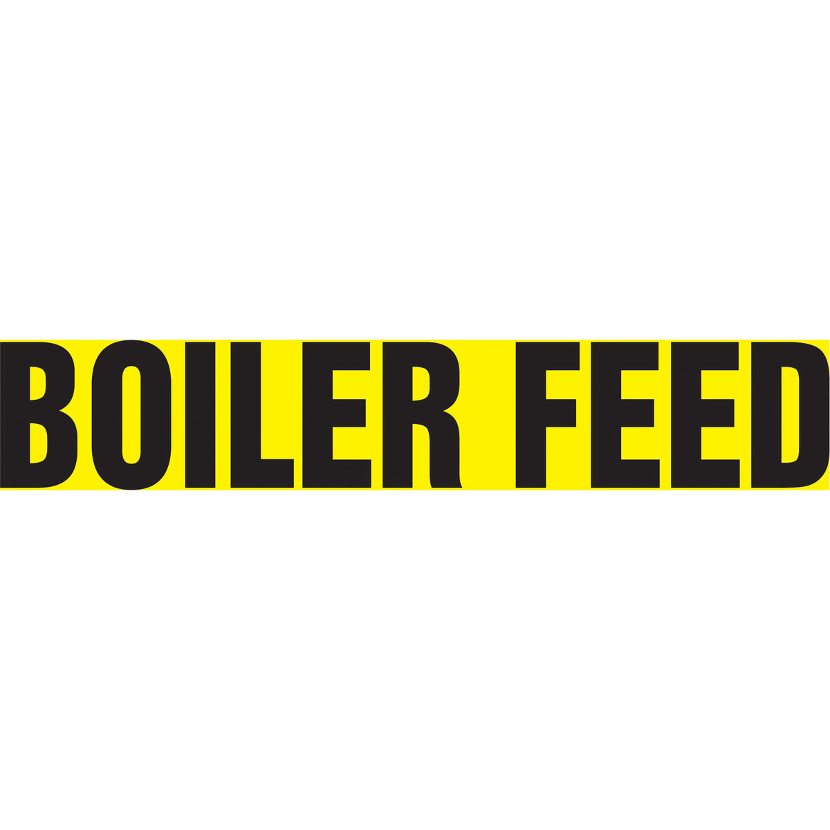 Snap Tite™ ""Boiler Feed"" Pipe Marker - SAV683